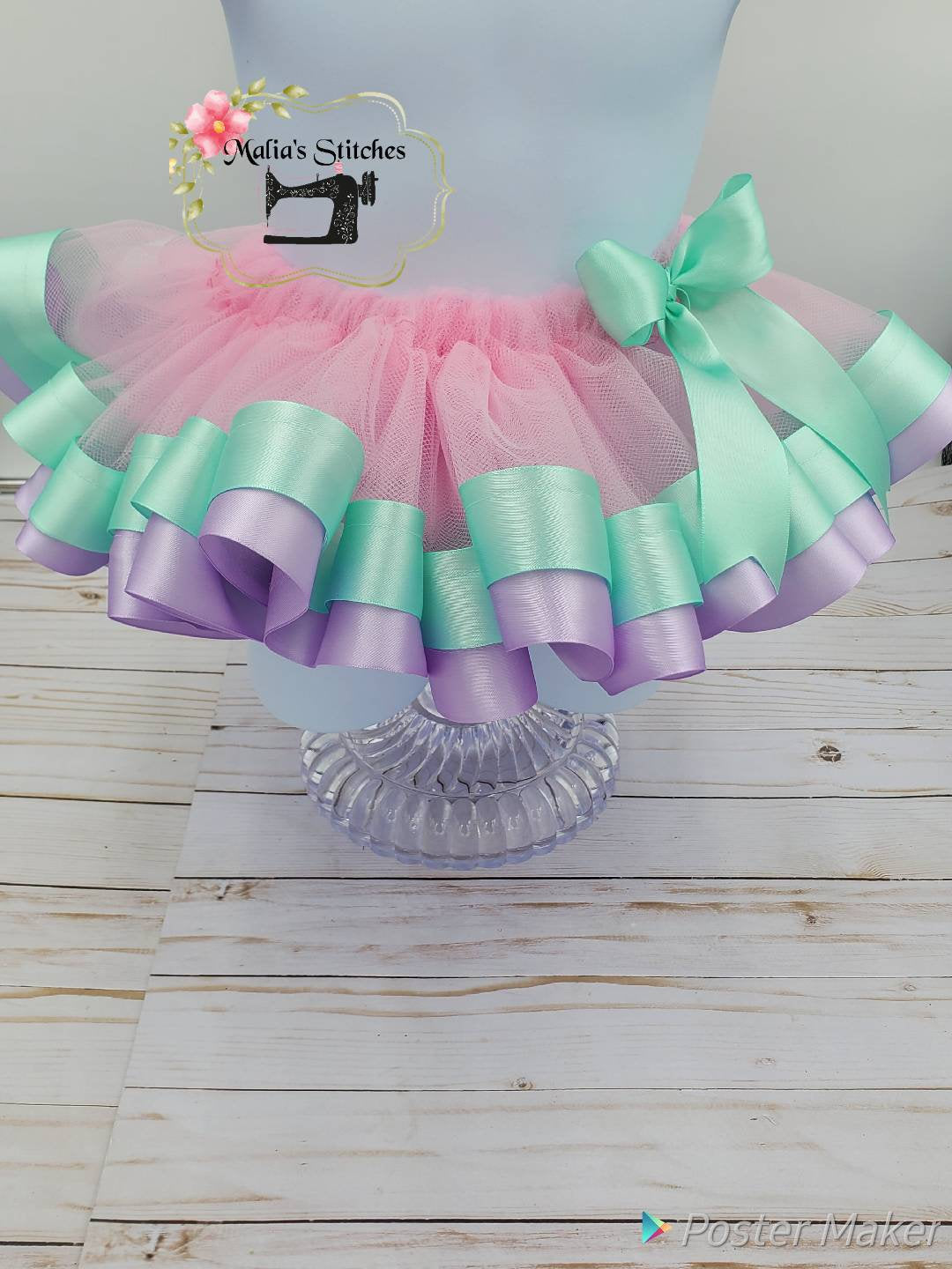 Pink Easter Theme Tutu for Dance, Ballet, or Parties