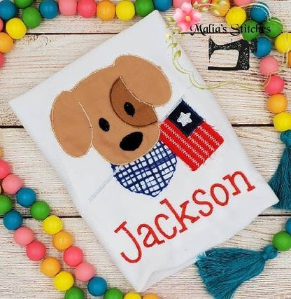 Fourth Of July Dog Shirt