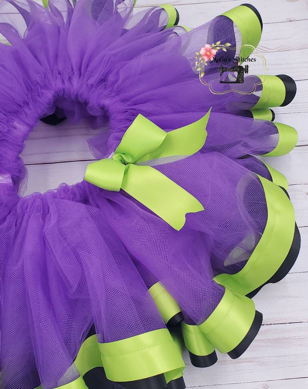 Purple Halloween Theme Tutu for Dance, Ballet or Parties