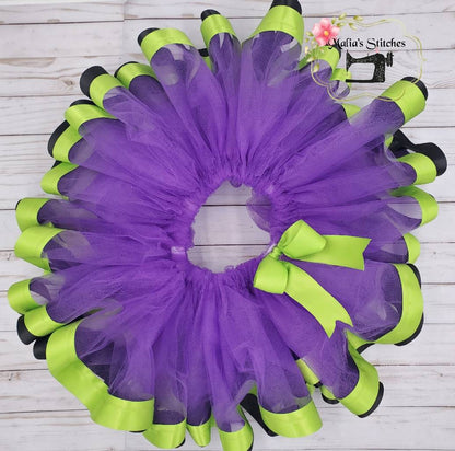 Purple Halloween Theme Tutu for Dance, Ballet or Parties