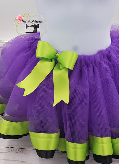 Purple Halloween Theme Tutu for Dance, Ballet or Parties