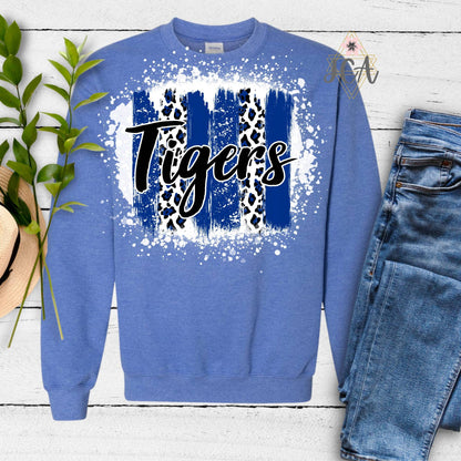 Tigers Bleached Shirt, crewneck, and Hoodie