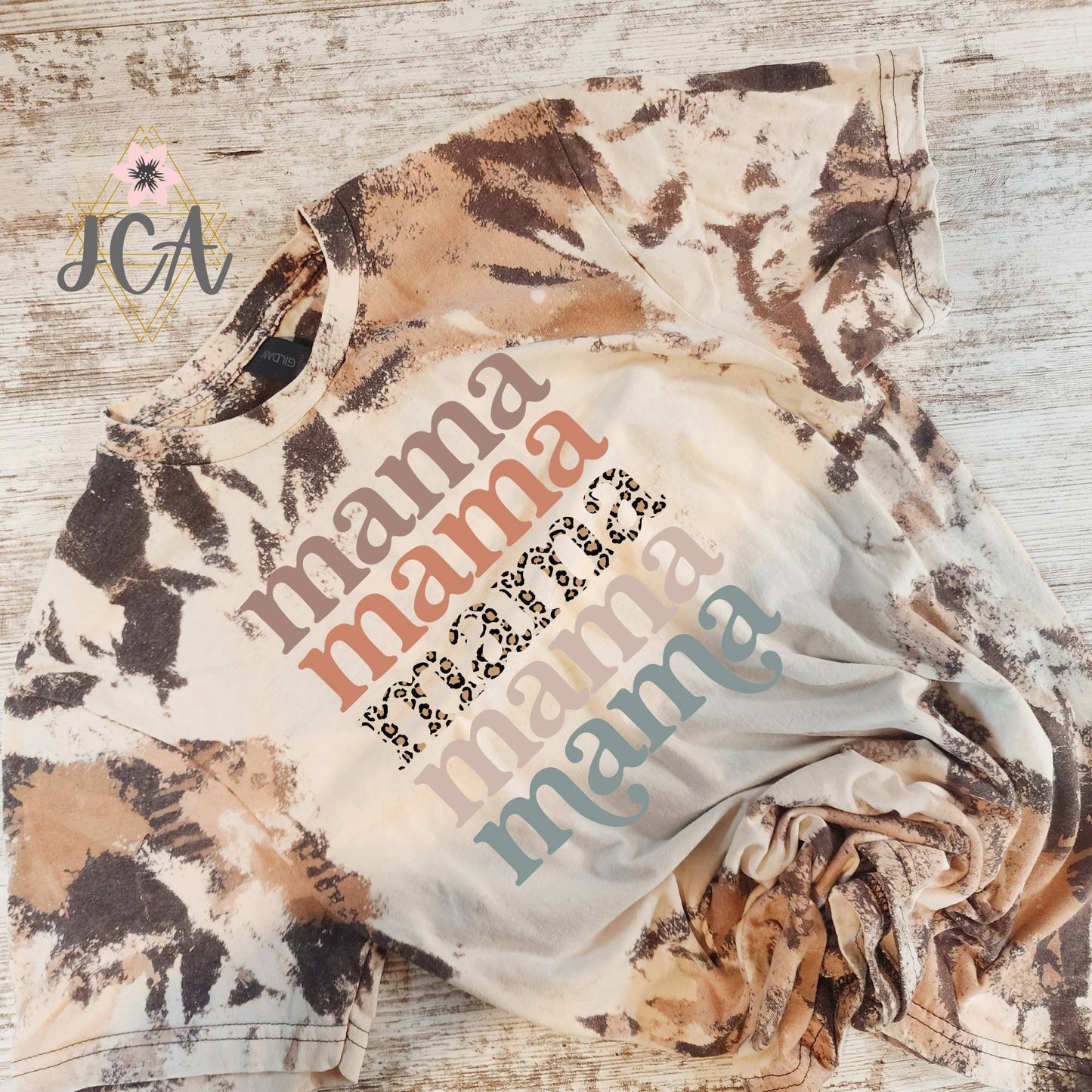 Mama Cowhide Bleached Shirt