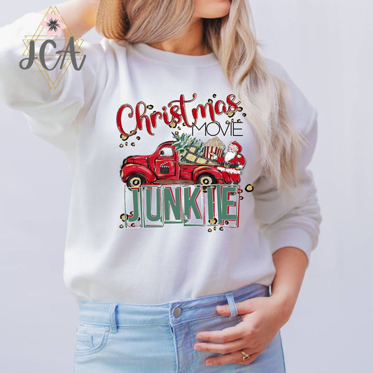 Christmas Movie Junkie Sweatshirt