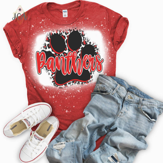 Panthers School Spirit Bleached Shirt