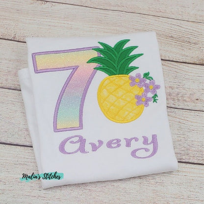 Pineapple Birthday Shirt