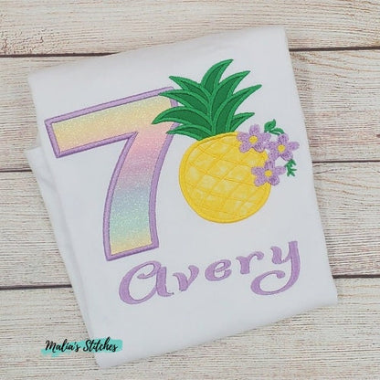 Pineapple Birthday Shirt